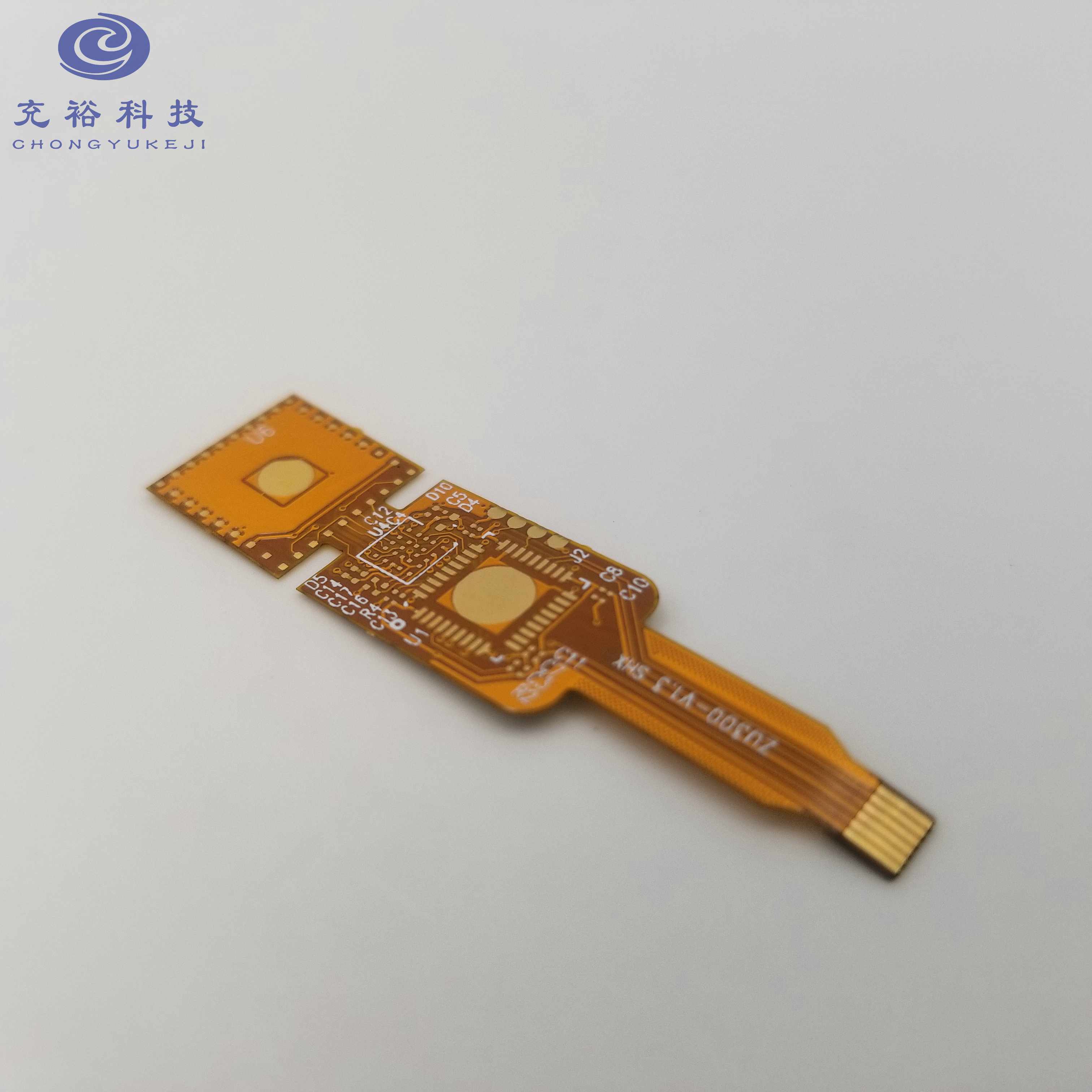 ��ԣ�Ƽ�(CHONG YUKE JI)���Ե�·��/FPC���� - ������д���ͺű���100���˿ڶ���01-12���ػ�ɫ���壬��·����������ƽ���߽ӿ�