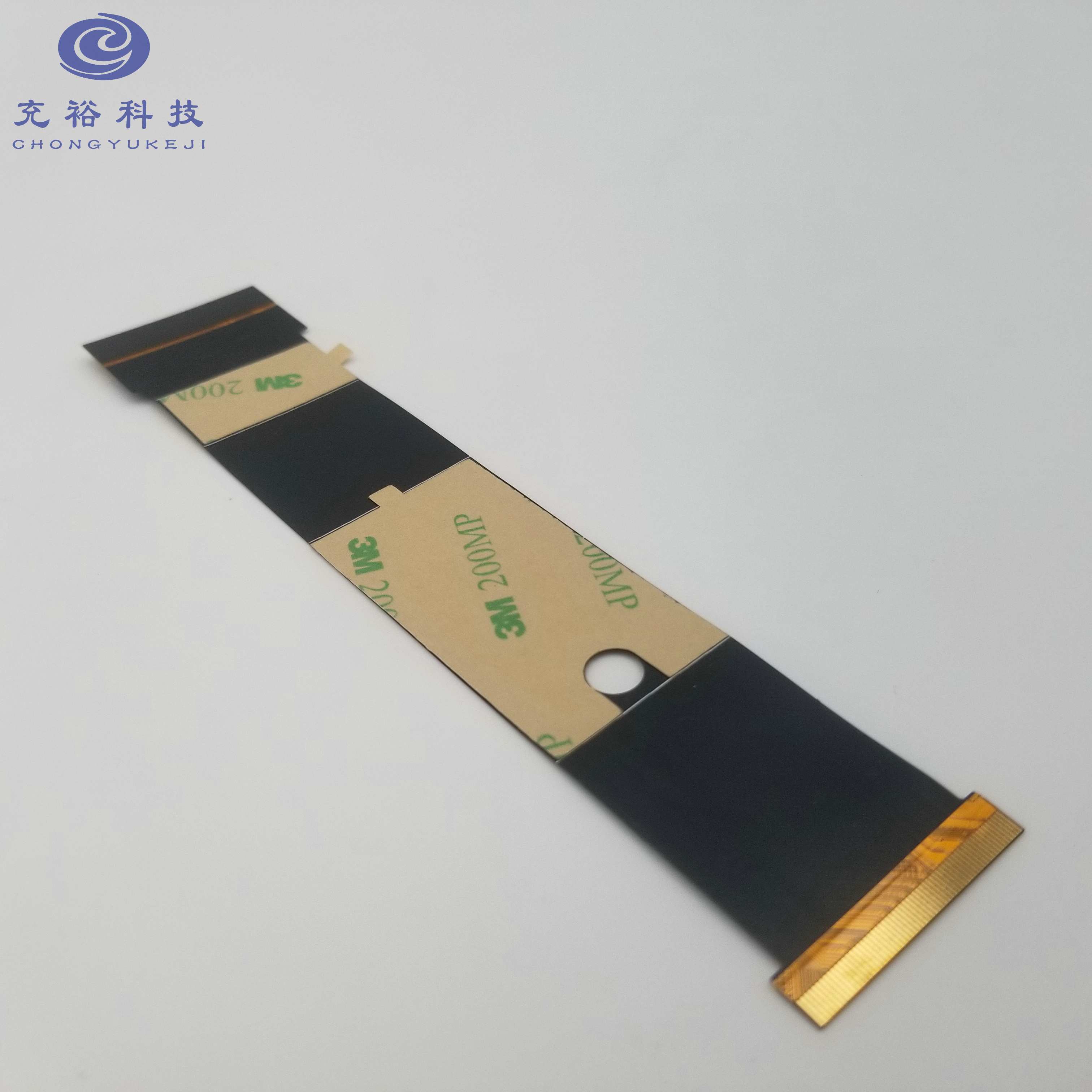 ��ԣ�Ƽ����Ե�·��FPC����дչʾ��ɫ���Ӵ����뽺���ϵľ��ܶ�λ��